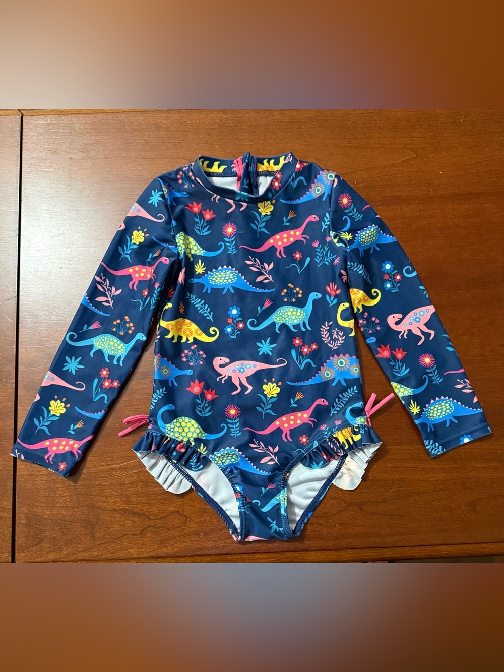 4T Ruffled Rashguard